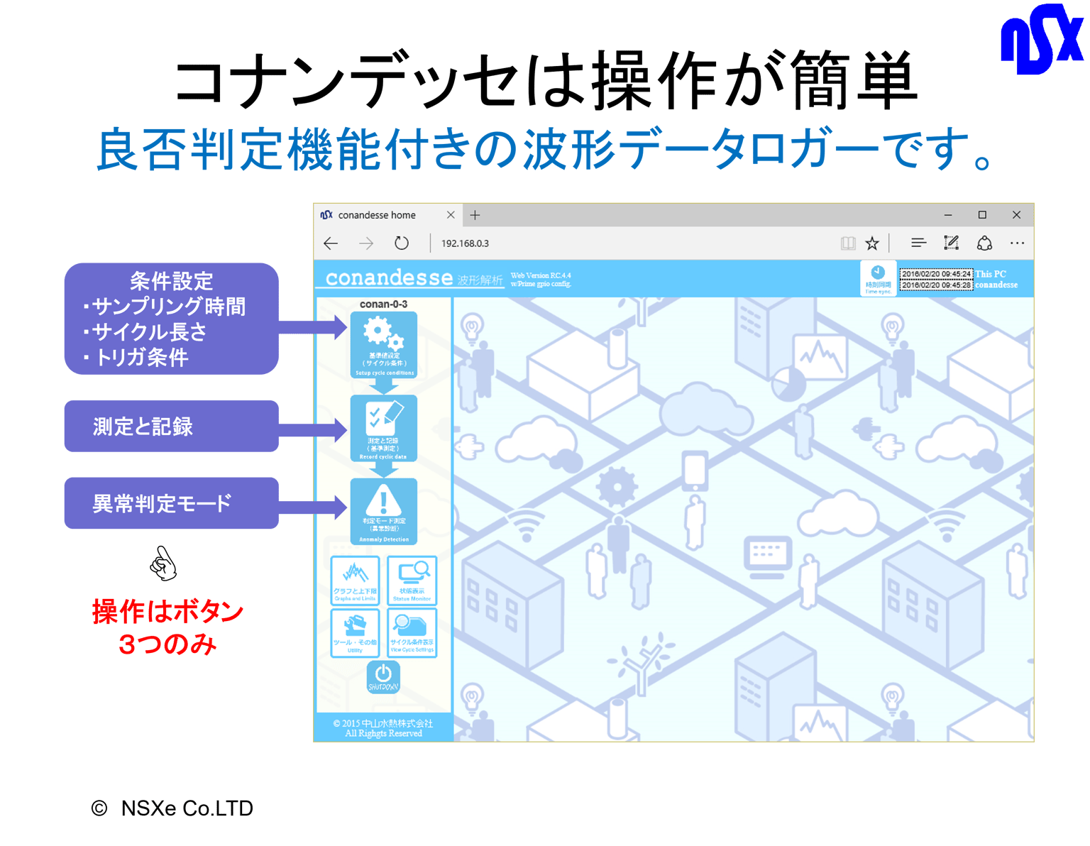 簡単操作