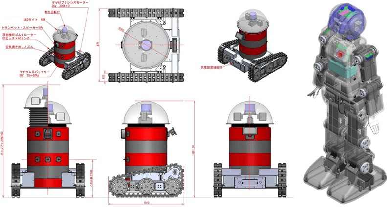 精密機械ロボット開発