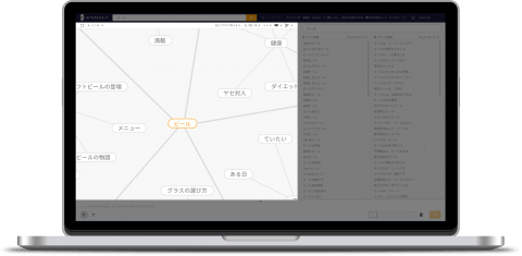 「ひらめきマップ」で知識を超えて言葉を得る