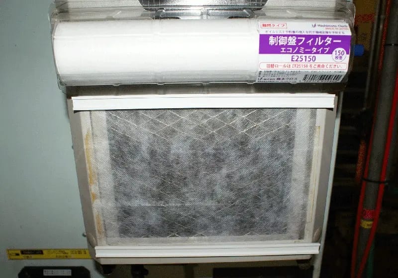 制御盤フィルター