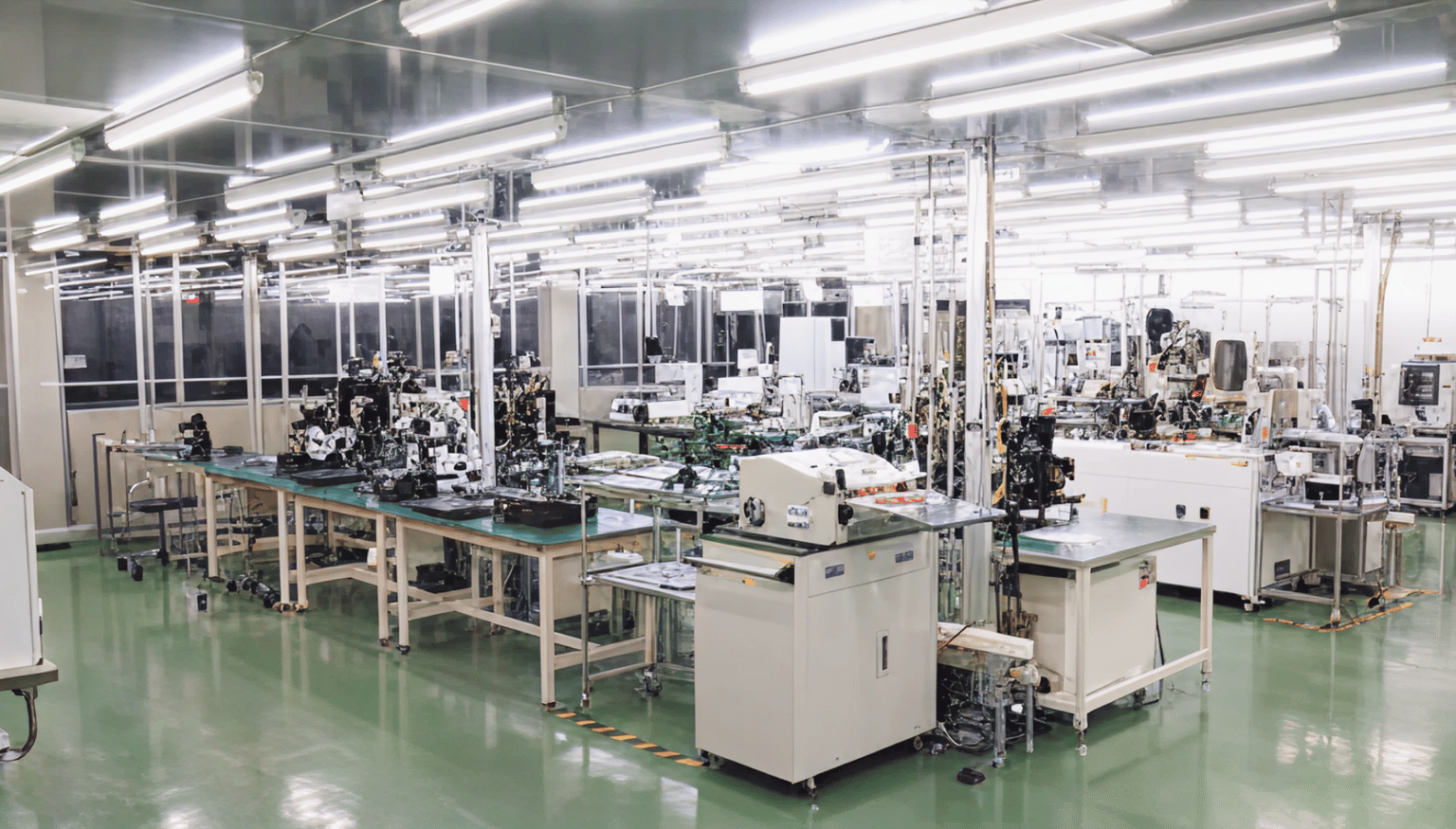 受託製造：量産工場