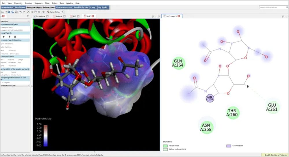 Wavefront Biovia Discovery Studio Img03