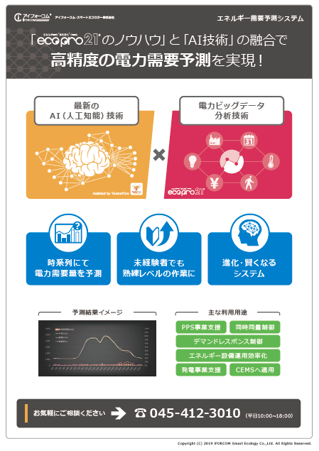 エネルギー需要予測　資料