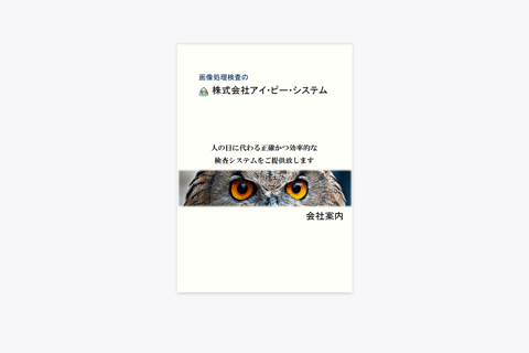 画像検査装置 資料
