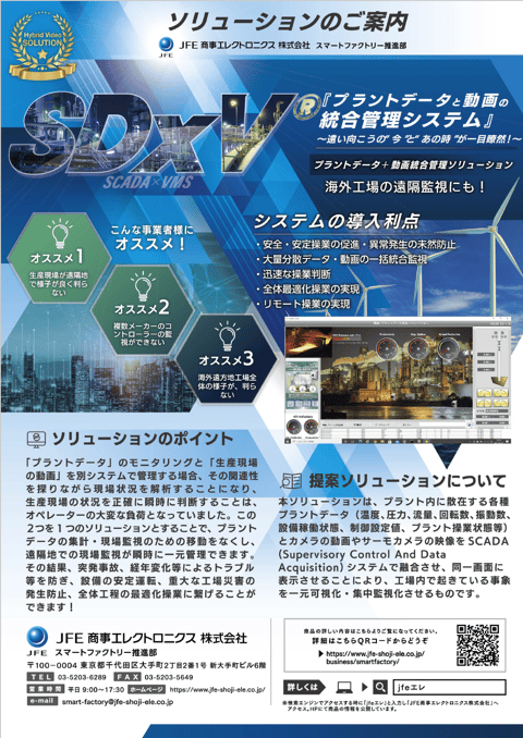 「プラントデータと動画の統合管理システム」 説明資料