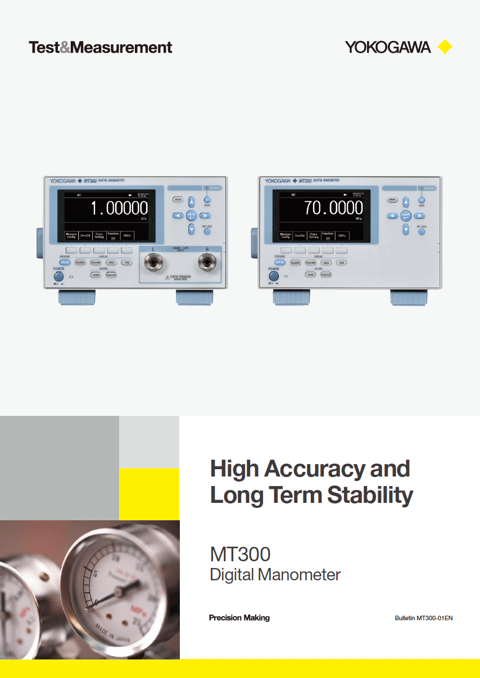 MT300 Precision Pressure Monitor Catalog