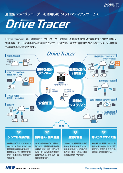 「Drive Tracer」ご紹介資料