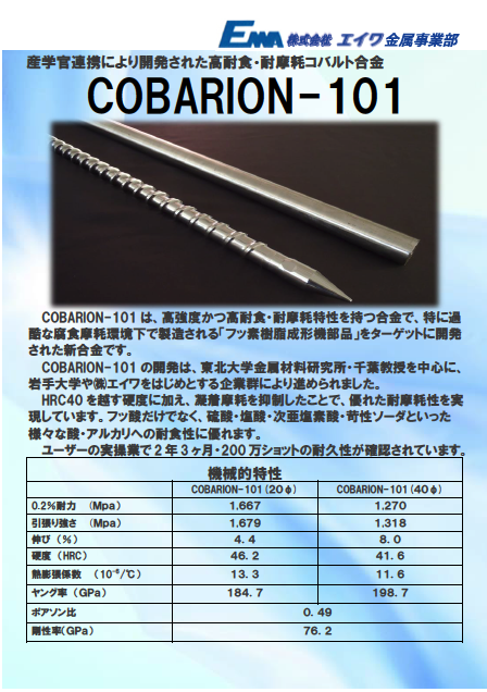 COBARION-101　資料