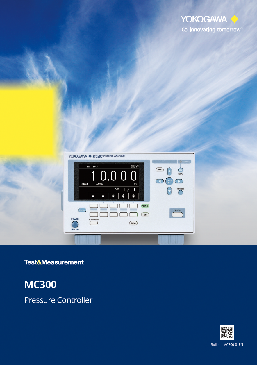 MC300 Pressure Controller Catalog
